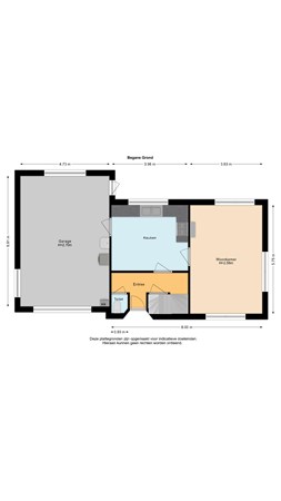 Floorplan - Groeneweg 36, 3124 KA Schiedam